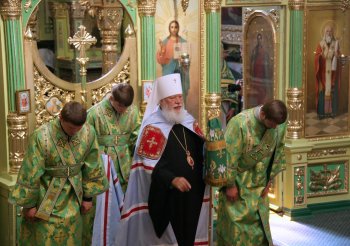 Престольный праздник в Свято-Тоицком соборе