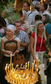 Престольный праздник в Свято-Тоицком соборе