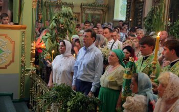 Престольный праздник в Свято-Тоицком соборе
