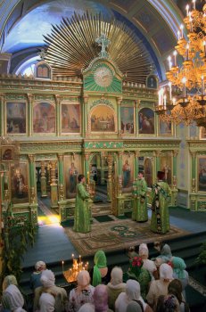 Престольный праздник в Свято-Тоицком соборе