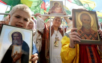 На границе России, Белоруссии и Украины начинается фестиваль "Славянское единство"