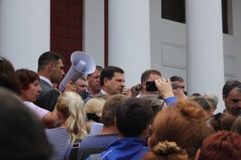 Обманутые инвесторы «Альянса» встретились с мэром