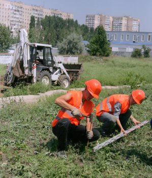 В Суворовском районе Одессы началось строительство нового стадиона (фото)