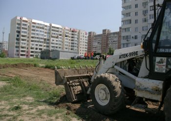 В Суворовском районе Одессы началось строительство нового стадиона (фото)