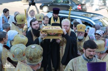 В Одессу прибыли мощи святого князя Владимира