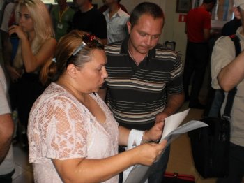 В Одессе встречали моряков, ставших заложниками турецких властей