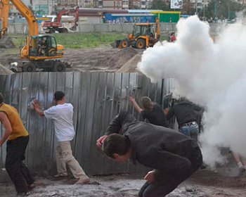 В Затоке 6 крутых парней напали на спецназ