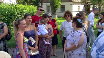 В Раздельной люди протестуют против медицинской реформы