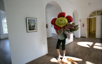 В монастыре открылась выставка Леси Чикарюк (фото)