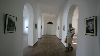 В монастыре открылась выставка Леси Чикарюк (фото)