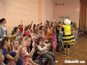 В школе №44 отметили Международный день защиты детей, несмотря на ураган