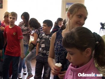 В школе №44 отметили Международный день защиты детей, несмотря на ураган