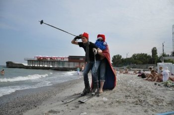 Прохожих в центре города охватит вечернее фото-«Безумие»