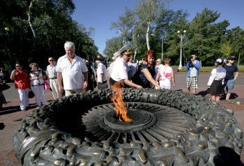 Сегодня на Аллее Cлавы чествовали героев Одессы