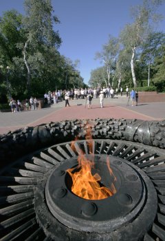 Сегодня на Аллее Cлавы чествовали героев Одессы