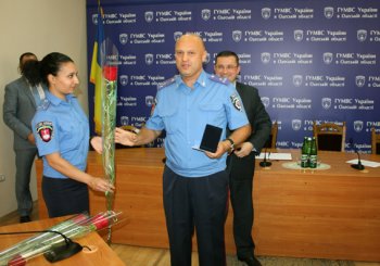 Молдавские полицейские наградили одесских милиционеров (фото)