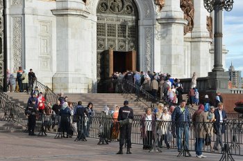 Крест апостола Андрея в Москве: Фоторепортаж Антона Поспелова