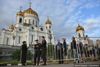 Крест апостола Андрея в Москве: Фоторепортаж Антона Поспелова