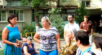Депутат встретилась с представителями СОНов