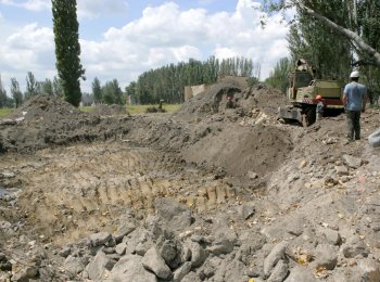 Территория будущей главной одесской арены Евробаскета-2015 освобождается под строительство