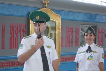 На празднование 1025-летия крещения Киевской Руси прибыли тысячи представителей духовенства и паломников