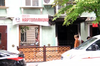 Пожар в центре Одессы: Кому понадобились «Картопляники»? (фото)