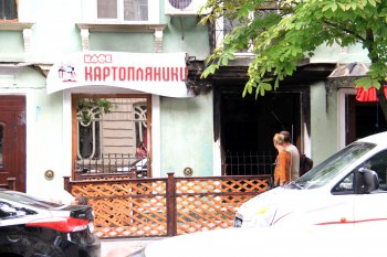 Пожар в центре Одессы: Кому понадобились «Картопляники»? (фото)