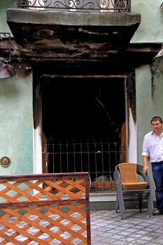 Пожар в центре Одессы: Кому понадобились «Картопляники»? (фото)