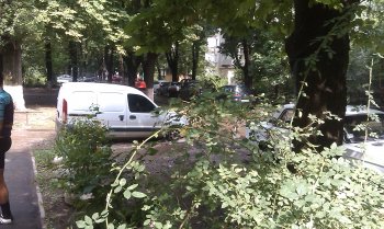 Жители Малиновского района уже живут, как на курорте: Купаться можно прямо во  дворах (фото)