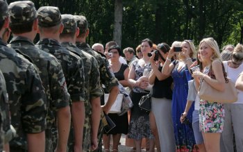 Юные юристы-курсанты приняли военную присягу! (фото)