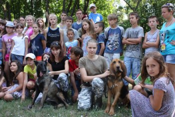 Одесский «Беркут» провел блестящую операцию в детском лагере отдыха (фото)