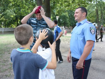 Одесский «Беркут» провел блестящую операцию в детском лагере отдыха (фото)