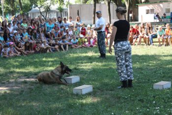 Одесский «Беркут» провел блестящую операцию в детском лагере отдыха (фото)