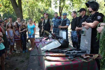 Одесский «Беркут» провел блестящую операцию в детском лагере отдыха (фото)