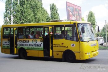 Две одесские маршрутки - №115 и №168 – на месяц меняют свой маршрут