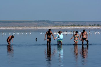 На Куяльнике за чистотой следят общественники