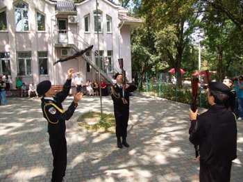 В Одессе Пост №1 посетила делегация из России