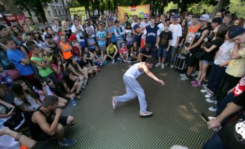 В Одессе соревновались 200 уличных танцоров