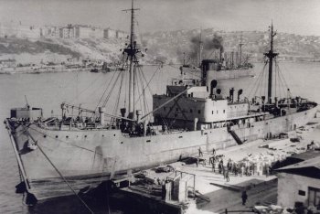 Одесса, 1941, 14 августа: Обстрел теплохода «Новороссийск»