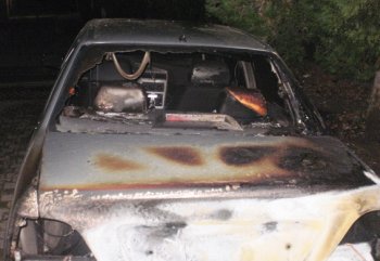 Должник по кредиту поджег имущество банка