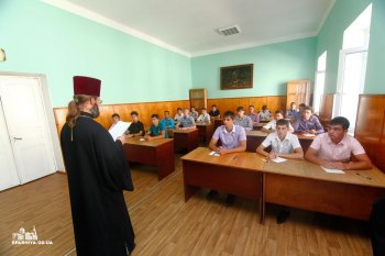 В Одесской духовной семинарии начались вступительные экзамены