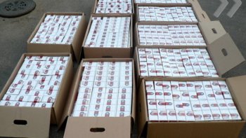 Контрабандные сигареты не дошли до Одессы