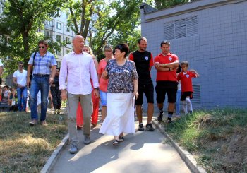 Торжественное открытие нового стадиона в Суворовском районе состоится в День знаний