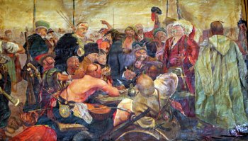 Одесские казаки первыми начали отмечать День Независимости