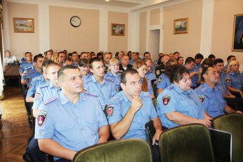 Правоохранители отметили 22 годовщину Независимости Украины