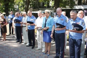 В Одессе почтили память погибших милиционеров