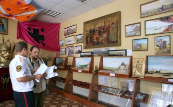 В Музее истории и развития украинского казачества презентаовали обновленную экспозицию