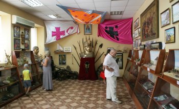 В Музее истории и развития украинского казачества презентаовали обновленную экспозицию