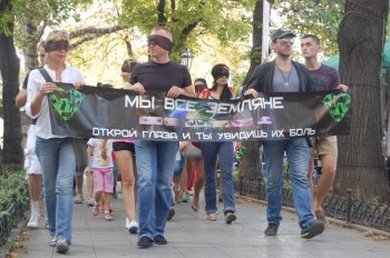 Одесса присоединилась к Международному маршу