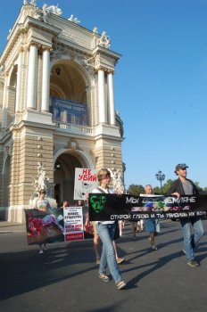 Одесса присоединилась к Международному маршу